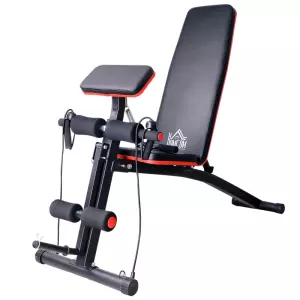 Banco de Mancuerna Plegable Máquina Musculación Multifuncional