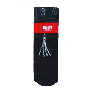 Saco de boxeo vacío para rellenar, con cadenas 120/150 X 30