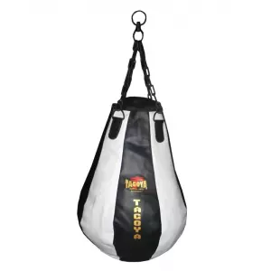 Saco pera de golpeo de PVC (relleno), con cadenas. MAIZ BOXEO 22KG