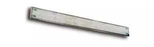 PLACA DE GIRO 200X30 CM INOXIDABLE. MARCO Y PANEL DE ACERO INOX