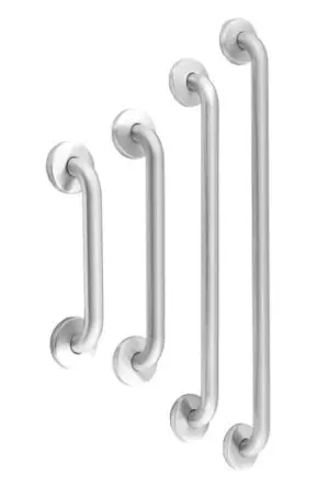 BARRA DE APOYO RECTA MODELO 400CS. 57 CM. ACERO INOX. SATINADO.