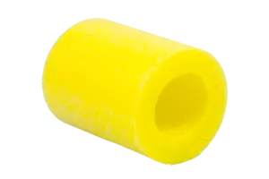 CONECTOR CHURROS SENCILLO. AMARILLO.