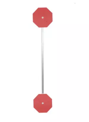 JUEGO HALTERAS MANGO ALUMINIO. FABRICADO EN FLG-E.