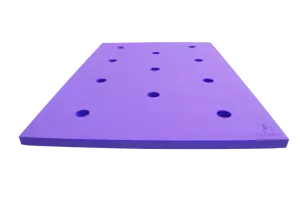 TAPIZ FLOTANTE 150X100X4 CM CON 11 AGUJEROS PARA CHURRO PISCINA. FLG-E.