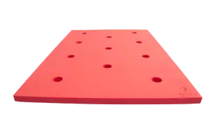 TAPIZ FLOTANTE 150X100X8 CM CON 11 AGUJEROS PARA CHURRO PISCINA. FLG-E.