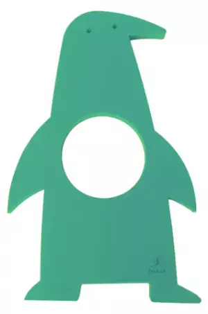 Tapiz flotante forma de Pingüino. Fabricado con FLG-E.