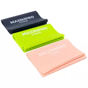 Set 3 bandas látex de resistencia TEKI 120x15cm