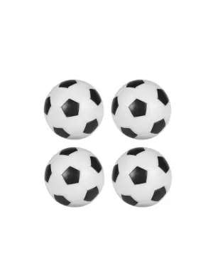 Set de 4 bolas de futbolin de 35 mm