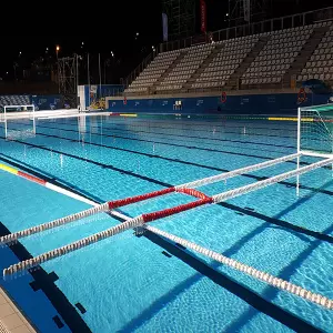 Set de Lineas Transversales Con Zona Roja PISCINAS