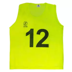 Set 12 petos enumerados SKILL (1-12) AMARILLO/ROYAL/NARANJA