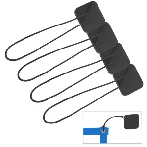 Set 4 placas anclaje cintas delimitadoras playa SANDAN