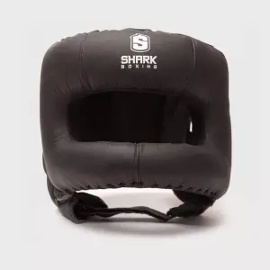 Shark Boxing Bar Helmet Ranger Negro/BLANCO CASCO BOXEO