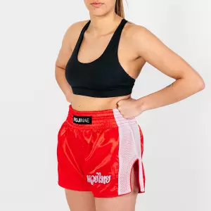 Shorts Thai Training. Rojo. YM