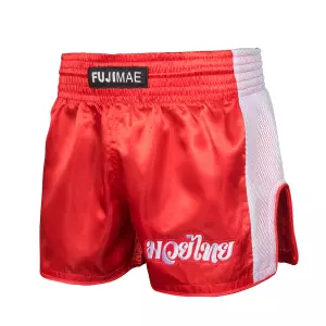 Shorts Thai Training. Rojo. L
