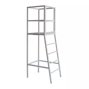 SILLA PARA JUEZ DE VOLEIBOL CON RUEDAS