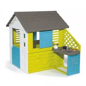 Smoby Casa Pretty II con cocina CASITA INFANTIL 145X110X127 CM portes gratis