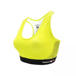 Sujetador deportivo ProWear. Amarillo Neón. S