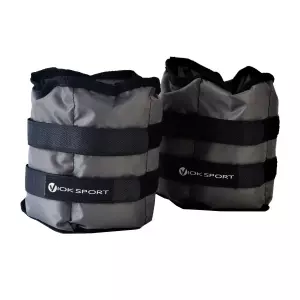 Par de correas tobilleras/muñequeras lastradas 1/2KG