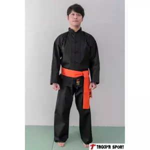 Traje Kungfu en 65% poliester-35% algodón