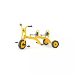 Triciclo escolar doble