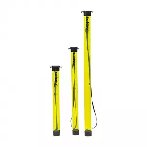 TUBO RECOGEPELOTAS SOFTEE TENIS / PADEL - 21 PLTS, AMARILLO FLUOR