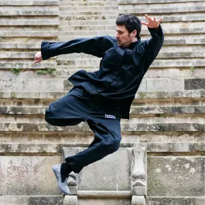 Uniforme Kung Fu Training. Negro. 2