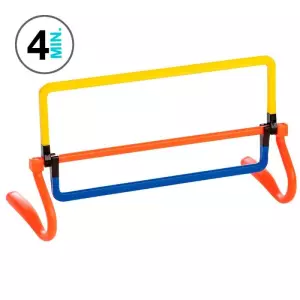 Valla Entrenamiento Antilesión 3 Alturas SAFE-301 Plegable multialturas