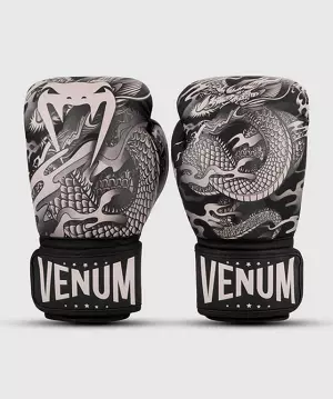 Venum Dragon's Flight Boxing Gloves Sand Negro GUANTES BOXEO
