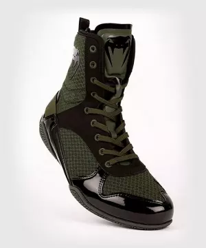 Venum Elite Boxing Shoes Verde-Negro BOTA BOXEO