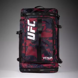 Venum UFC Zenith Authentic Fight Week Gear Bag Rojo-Negro MOCHILA
