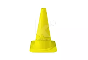 CONO 40CM. - AMARILLO