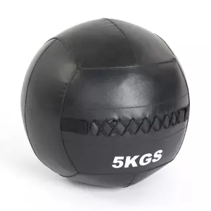 Wallball Negro para Crosstraining balon de pared 3/5/7/9kg BALON MEDICINAL CON REBOTE