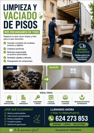 Limpieza en valladolid