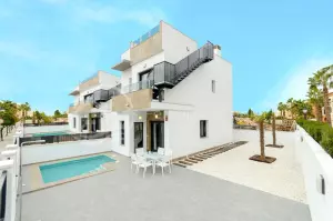 Villa con piscina privada, con vistas a Laguna rosa