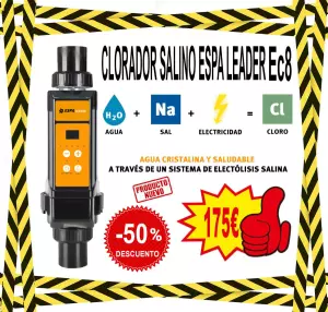 ESPA LEADER EC8 Clorador Salino