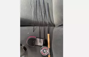 TFO Legacy Flyrod 13'6" 8 weight with a Finatic 9 plus Reel