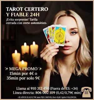 Videncia económica y Tarot real en directo, atendido por vid