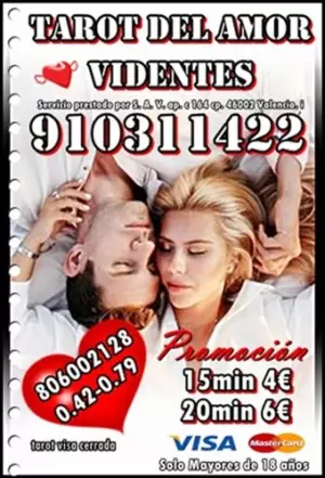 TAROT VISA CON TARIFA CERRADA /TAROT DEL AMOR /VIDENCIA