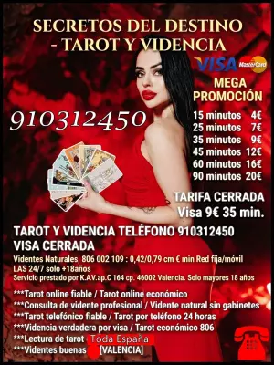 Videncia Natural y Tarot Profesional por Teléfono