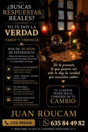 CARTOMANTE ESPAÑOL EN BADAJOZ