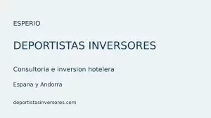 Consultoría hotelera para deportistas | ESPERIO