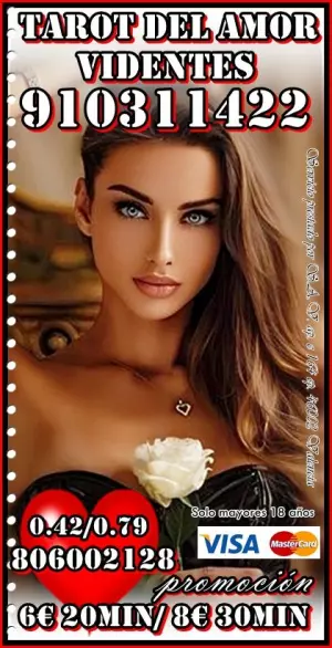 Vidente del Amor y Fechas desde 4€ 15 min 910311422 LAS 24 H