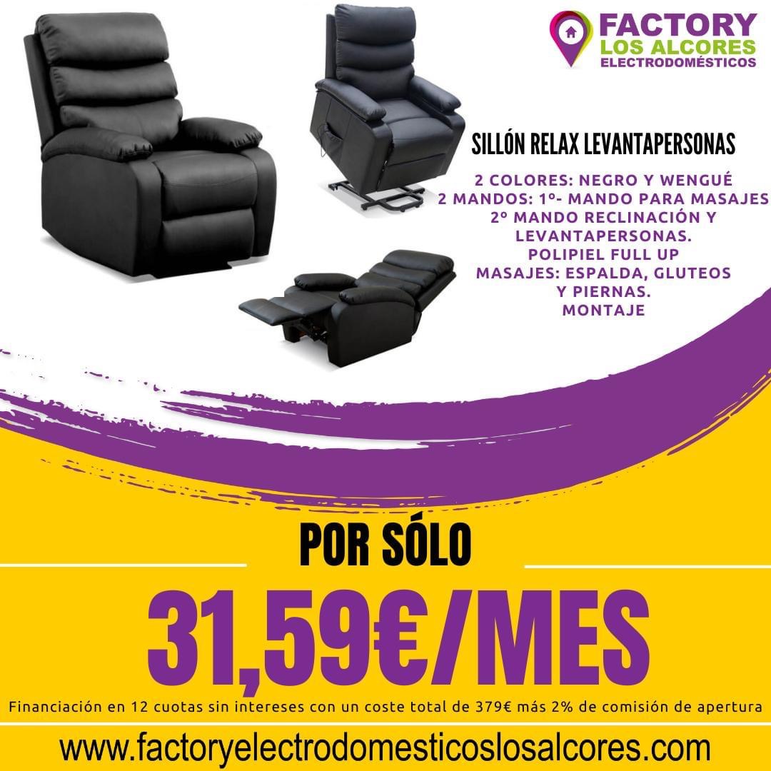 SILLÓN RELAX LEVANTAPERSONAS IMPERIAL VIDA 10