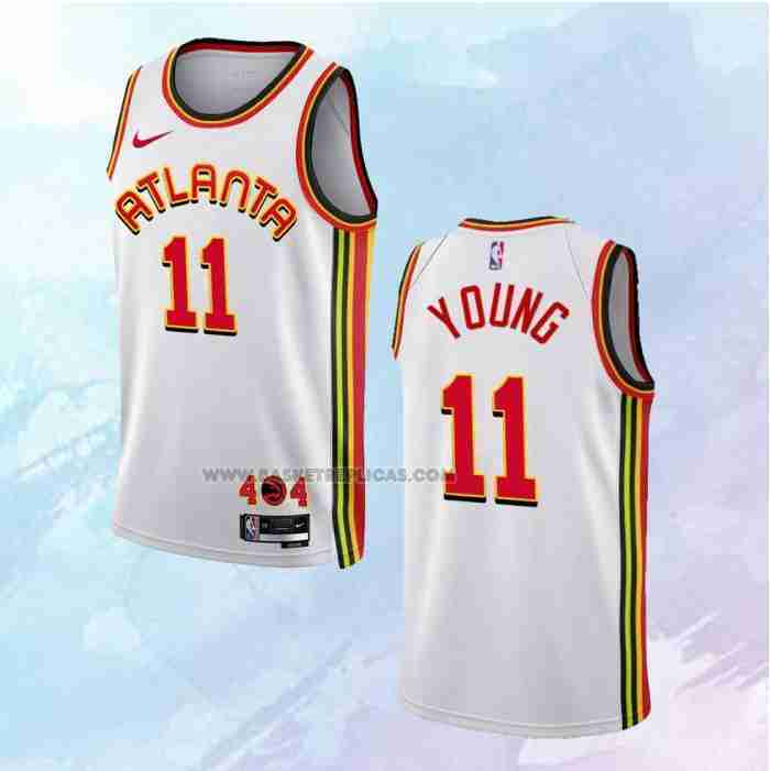Camiseta Atlanta Hawks Association Blanco 2022-23