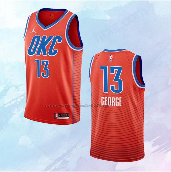 NO 13 Paul George Camiseta Oklahoma City Thunder
