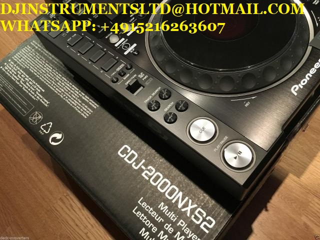 Pioneer DJ 2x Pioneer Cdj-2000Nxs2 &amp; Djm-900Nxs2 + Hdj-2000