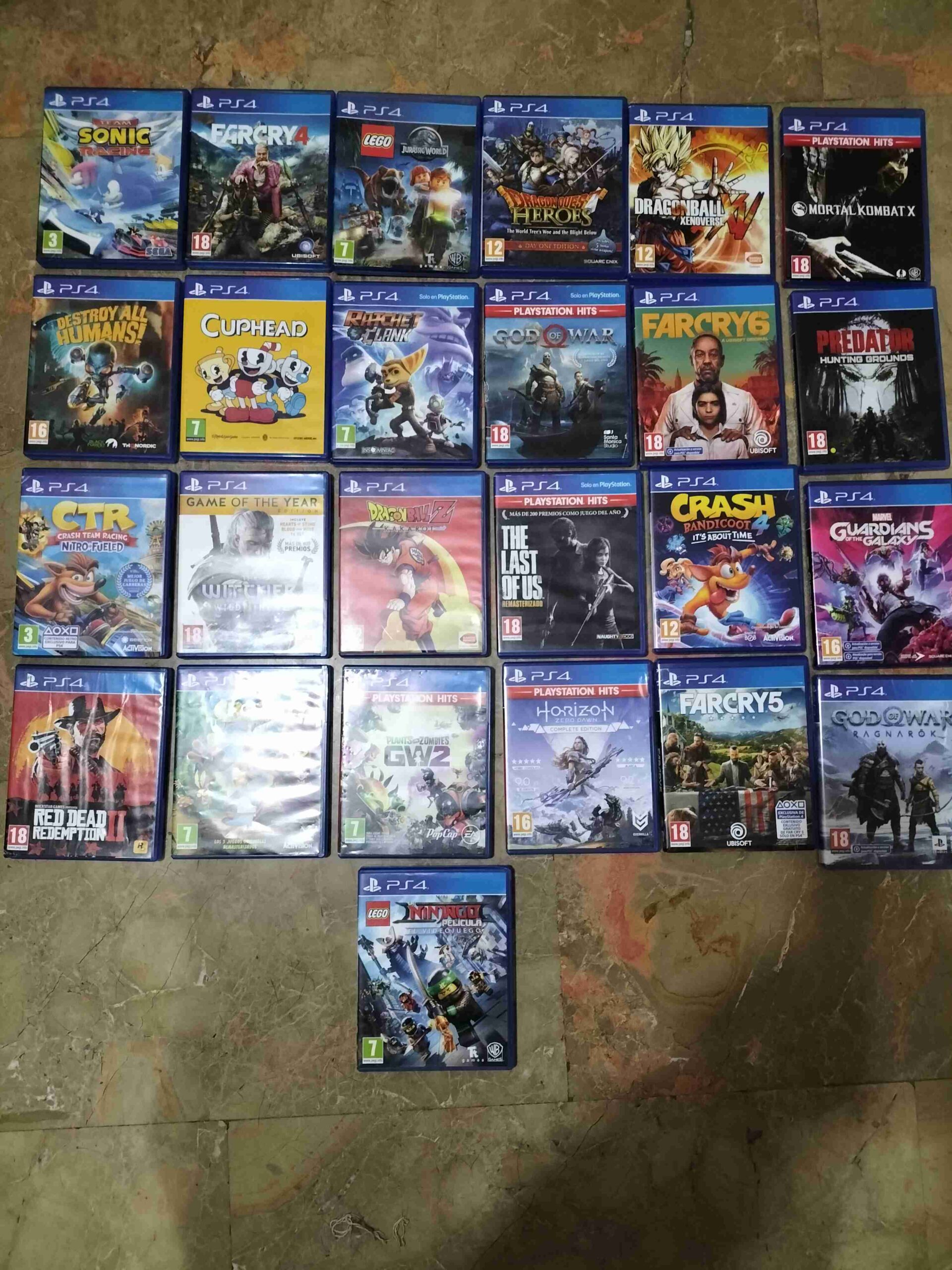 JUEGOS PS4