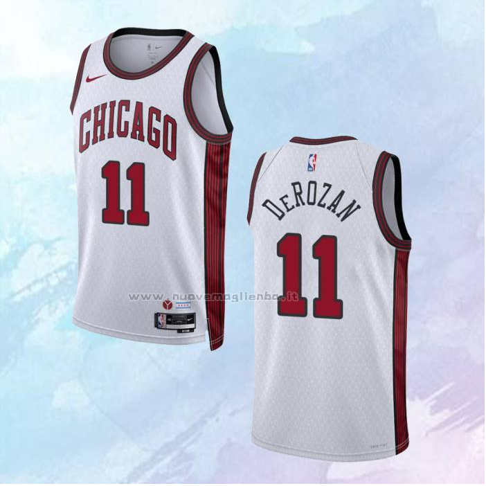 Camiseta Chicago Bulls Ciudad Blanco 2022-23