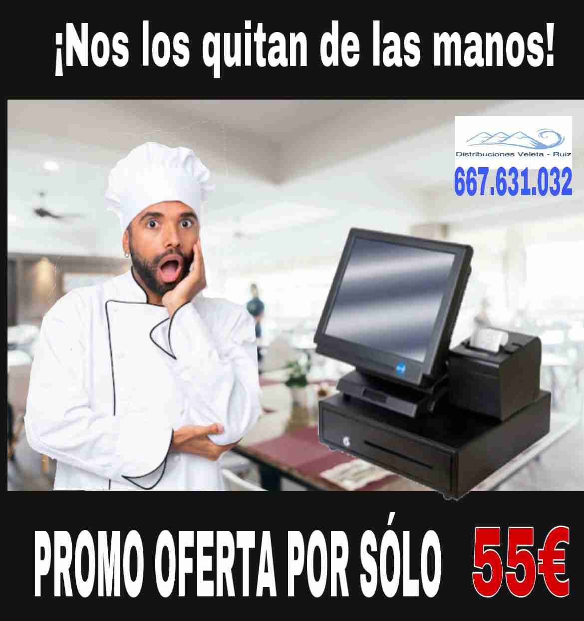 Tú TPV Táctil en Alquiler 55EUR Mes sin inversión.