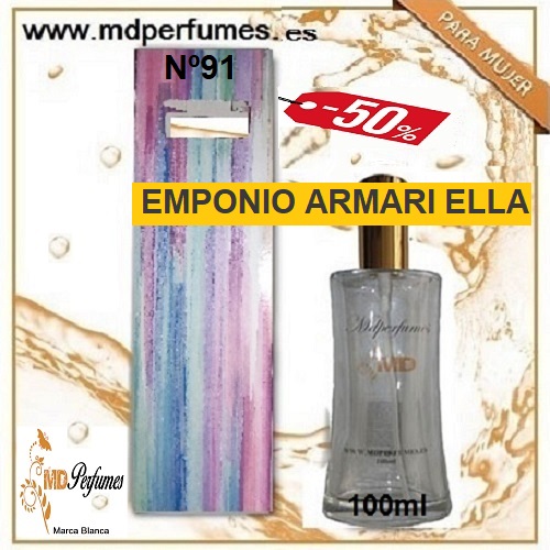 Oferta Perfume Mujer N&ordm;91 EMPONIO ARMARI ELLA  Alta Gama